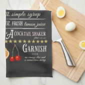 Linge De Cuisine Recette Amaretto Sour (Quart Plié)