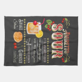 Linge De Cuisine Recette Amaretto Sour (Horizontal)