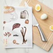 Linge De Cuisine Recette Chai Latte | Action de grâces (Quart Plié)