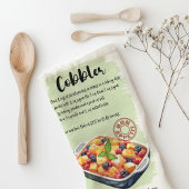 Linge De Cuisine Recette Cobbler personnalisée