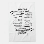 Linge De Cuisine Recette de biscuits de Noël au gingembre faits mai (Vertical)