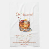 Linge De Cuisine Recette de boisson ancienne mode (Vertical)