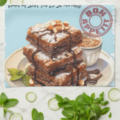 Linge De Cuisine Recette de Brownies (Plié)