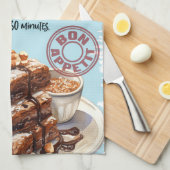 Linge De Cuisine Recette de Brownies (Quart Plié)