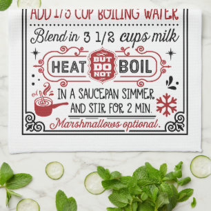 Linge De Cuisine Recette de cacao chaud maison Ferme