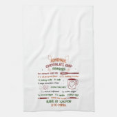 Linge De Cuisine Recette de chocolat de Noël de Noël (Vertical)