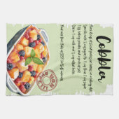 Linge De Cuisine Recette de Cobbler (Horizontal)