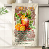 Linge De Cuisine Recette de cocktail de Noël Jingle Juice