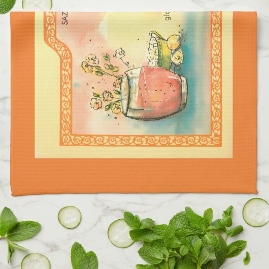 Linge De Cuisine Recette de cocktail Sazerac (Plié)