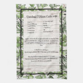 Linge De Cuisine Recette de conservation Eucalyptus bois blanc (Vertical)