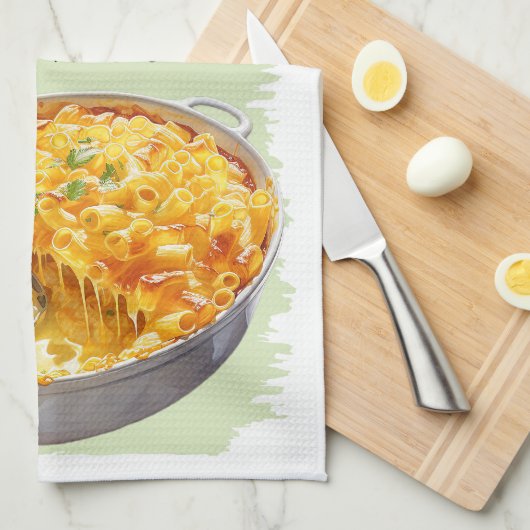 Linge De Cuisine Recette de cuisson Mac et fromage (Quart Plié)