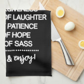 Linge De Cuisine Recette de famille d'inspiration (Quart Plié)