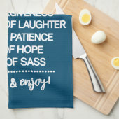 Linge De Cuisine Recette de famille d'inspiration (Quart Plié)