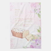 Linge De Cuisine Recette de gâteau clair aquarelle (Vertical)