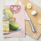 Linge De Cuisine Recette de gâteau de chaux clé (Quart Plié)