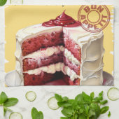 Linge De Cuisine Recette de gâteau Red Velvet (Plié)