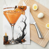 Linge De Cuisine Recette de Jack O Lantern Halloween (Quart Plié)