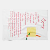 Linge De Cuisine Recette de lait de poule (Horizontal)