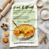 Linge De Cuisine Recette de Mac et fromage personnalisée