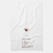 Linge De Cuisine Recette de Martini Espresso (Vertical)