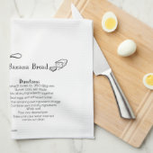 Linge De Cuisine Recette de pain bananier (Quart Plié)