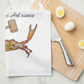 Linge De Cuisine Recette de plongée de crabe (Quart Plié)