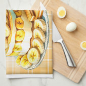 Linge De Cuisine Recette de pudding à la banane (Quart Plié)