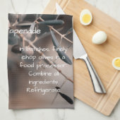 Linge De Cuisine Recette de tapenade d'olive, fait maison, Cuisine (Quart Plié)