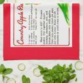 Linge De Cuisine Recette de tarte à la pomme du pays (Plié)