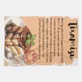 Linge De Cuisine Recette de Tiramisu (Horizontal)