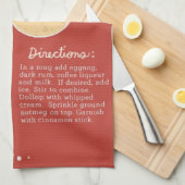 Linge De Cuisine Recette Eggnog (Quart Plié)