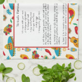 Linge De Cuisine Recette familiale mexicaine Heirloom Keepsaké (Plié)