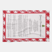 Linge De Cuisine Recette familiale Noël (Horizontal)