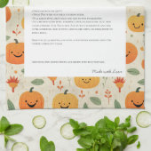 Linge De Cuisine Recette famille Heirloom Halloween Motif (Plié)