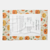 Linge De Cuisine Recette famille Heirloom Halloween Motif (Horizontal)