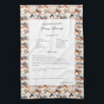 Linge De Cuisine Recette famille Heirloom Mountain<br><div class="desc">Gardez la serviette à thé de la recette familiale. Partagez la recette de chili de l'oncle Jim ou le plat de casserole de la grande tante Aggie, qui a toujours été le plat préféré de grâces. Un design modèle élégant et simple peut être facilement ajusté pour partager vos recettes familiales...</div>