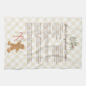 Linge De Cuisine Recette famille Keepsaké recette de biscuits servi (Horizontal)