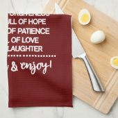 Linge De Cuisine Recette Inspirante Pour Une Fille Spéciale (Quart Plié)