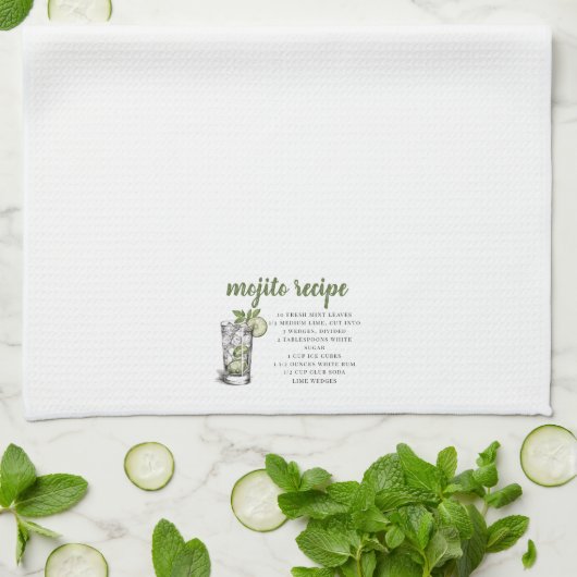 Linge De Cuisine Recette Mojito (Plié)