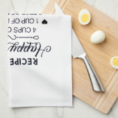 Linge De Cuisine Recette pour un cadeau de vacances de recette de f (Quart Plié)