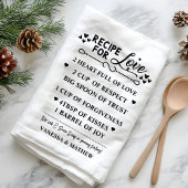 Linge De Cuisine Recette pour un mariage heureux, Cadeau de Fête de