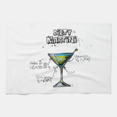 Linge De Cuisine Recette sale de cocktail de Martini (Horizontal)