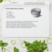 Linge De Cuisine Recettes avec des illustrations de crayon ; Farine (Plié)