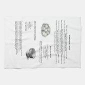 Linge De Cuisine Recettes avec des illustrations de crayon ; Farine (Horizontal)
