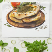 Linge De Cuisine Rechercher une licence numérique - Zaatar Manakees (Plié)