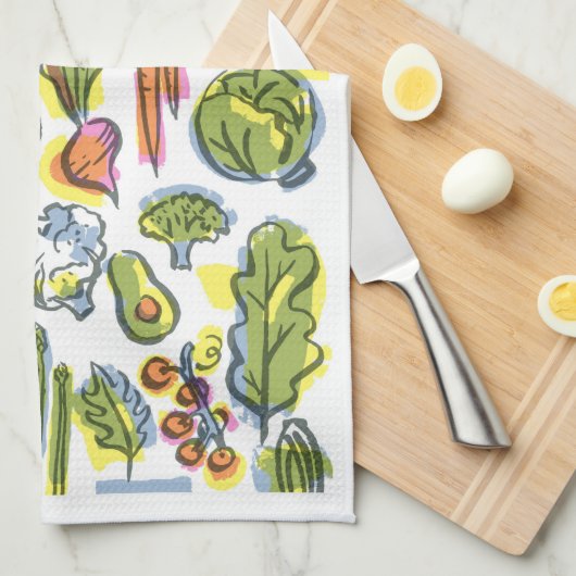 Linge De Cuisine Récolte (Quart Plié)