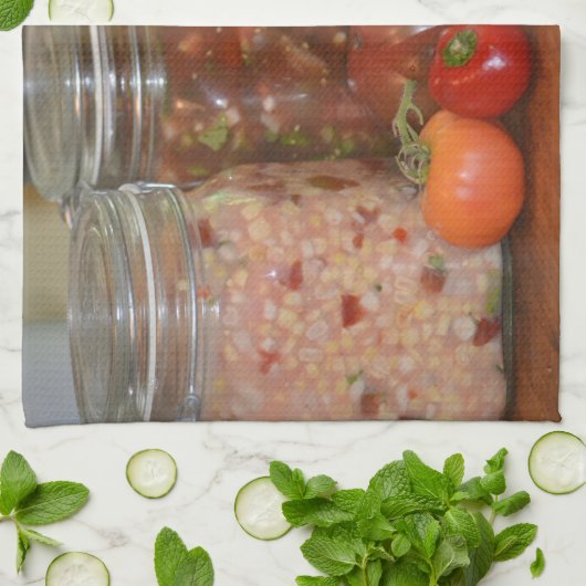 Linge De Cuisine Récolte d'été (Plié)