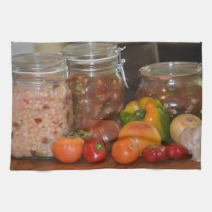 Linge De Cuisine Récolte d'été