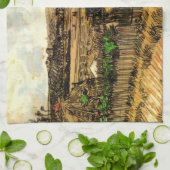 Linge De Cuisine Récolte en Provence Montmajour par Vincent van Gog (Plié)