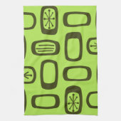 Linge De Cuisine Rectangles arrondies MCM du milieu du siècle Chart (Vertical)